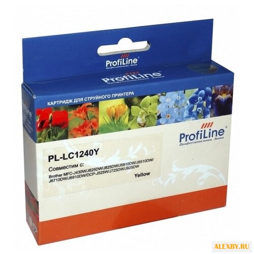 Картридж ProfiLine PL-LC1240Y-Y