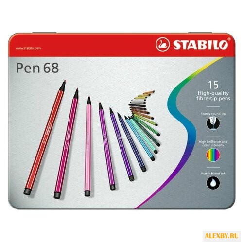 STABILO Фломастеры Pen 68 15