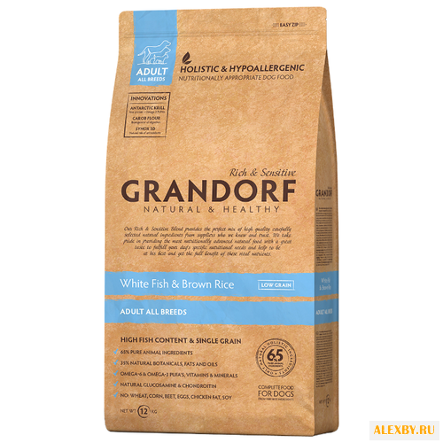 Корм для собак Grandorf Белая