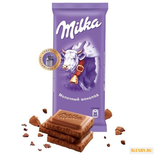 Шоколад Milka молочный