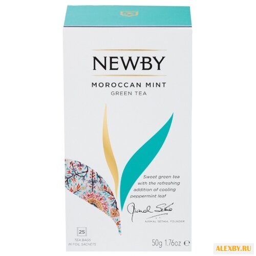 Чай зеленый Newby Moroccant