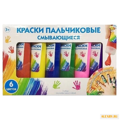 ABtoys Пальчиковые краски