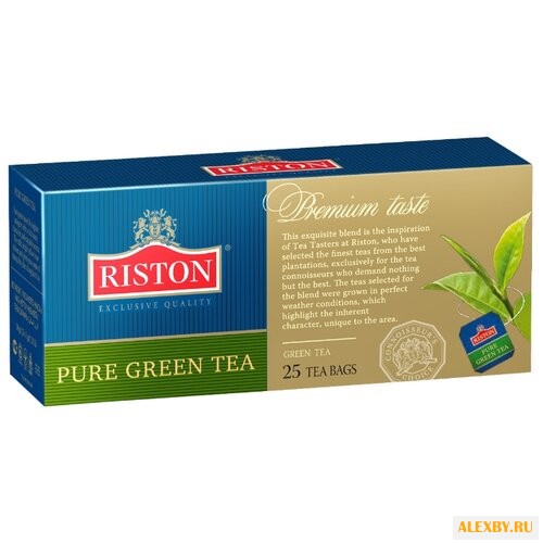 Чай зеленый Riston Pure green в