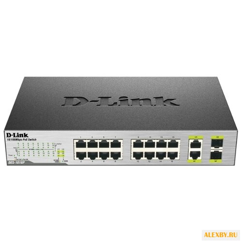 Коммутатор D-link DES-1018P