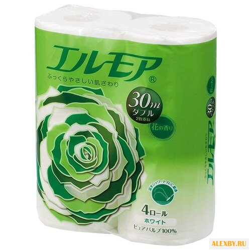 Купить Туалетная бумага Ellemoi белая