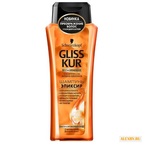 Gliss Kur шампунь-эликсир
