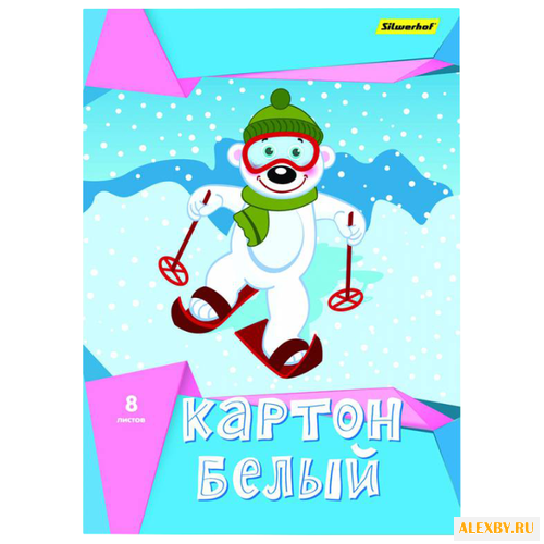 Белый картон Белый Мишка