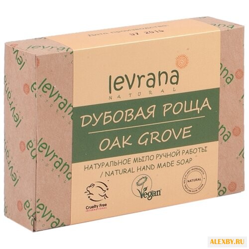 Мыло кусковое Levrana Дубовая