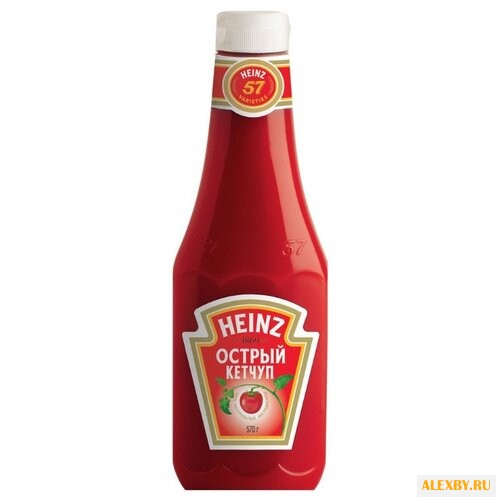 Кетчуп Heinz Острый пластиковая