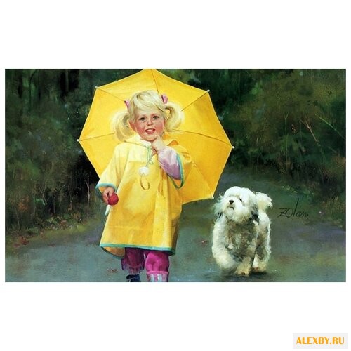 Рыжий кот Картина по номерам