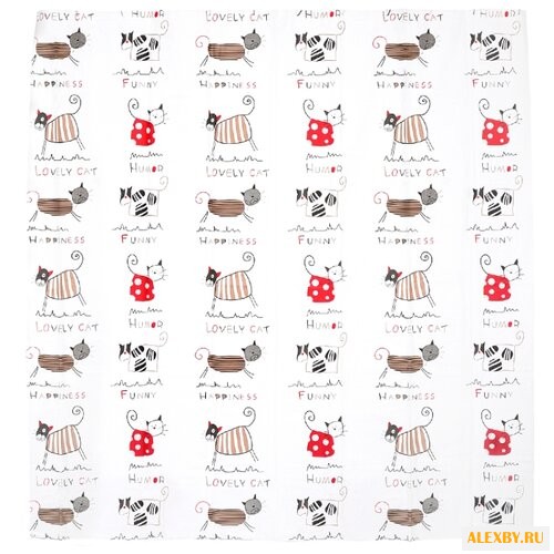 Штора Verran Funny cats 180х180