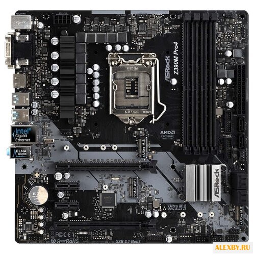 Материнская плата ASRock Z390M