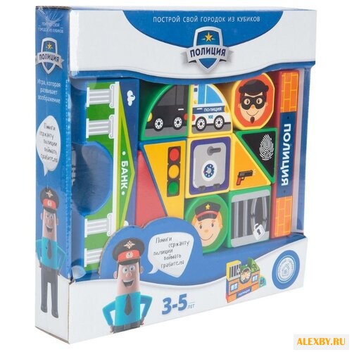Кубики Magneticus Полиция