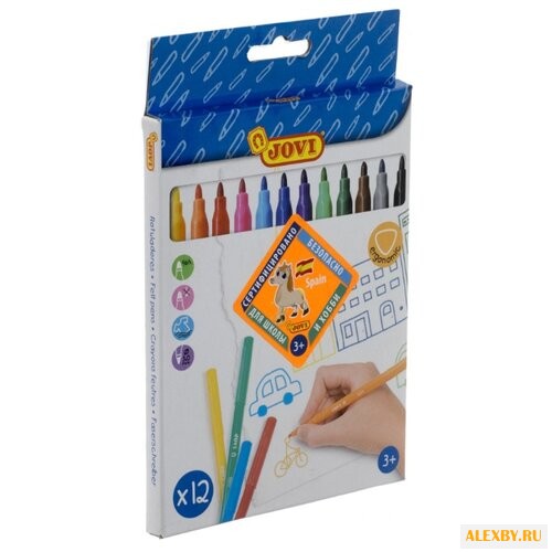 JOVI Фломастеры 12 шт. 1612