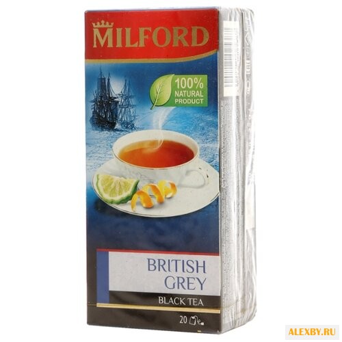 Чай черный Milford British grey