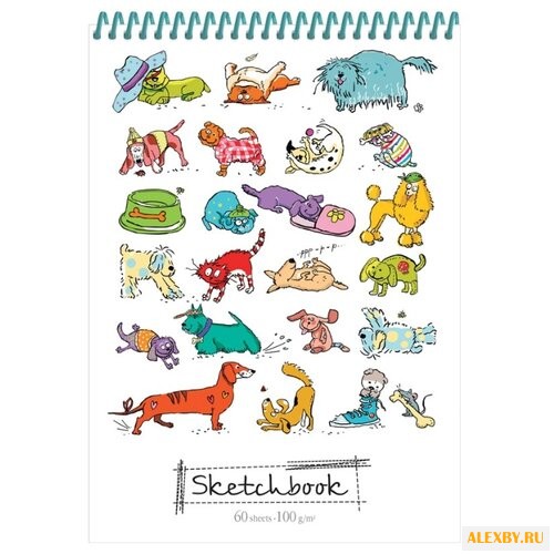 Скетчбук Hatber Прикольные