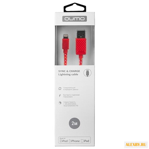 Кабель Qumo USB - Lightning MFI