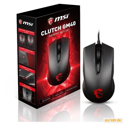 Мышь MSI Clutch GM40 Black