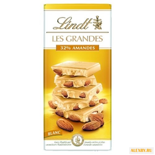 Шоколад Lindt Les Grandes белый