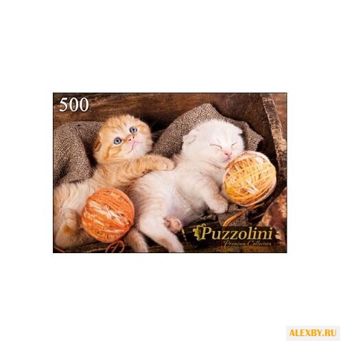 Пазл Рыжий кот Puzzolini Котята