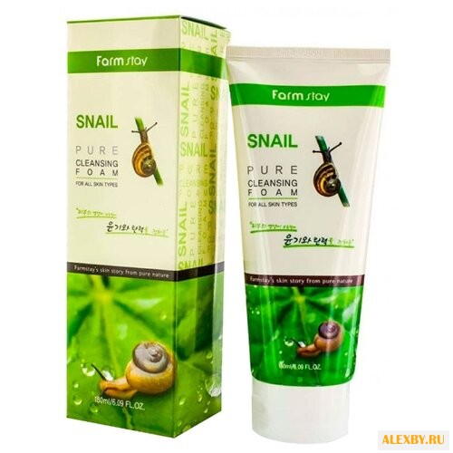 Farmstay пенка очищающая с