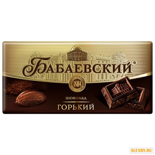 Шоколад Бабаевский горький