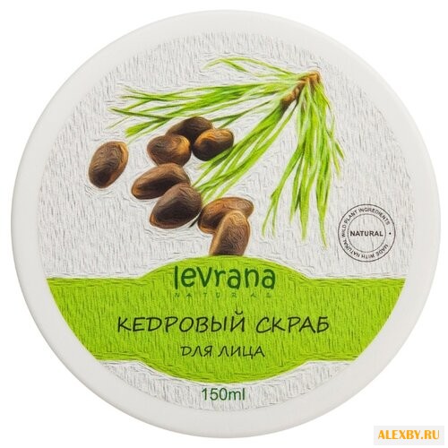 Levrana скраб для лица Кедровый
