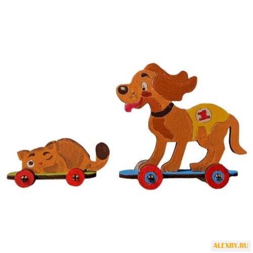 Сборная модель UGEARS Котенок и