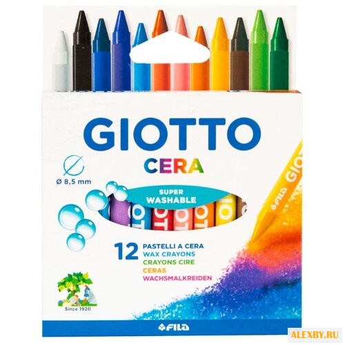GIOTTO Восковые карандаши Cera