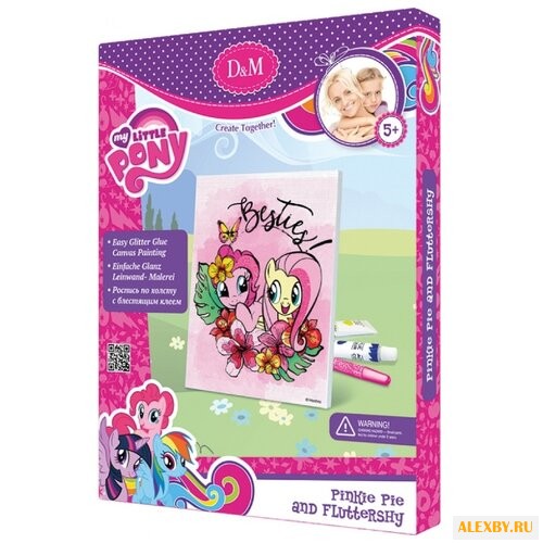 D&M Картина по контурам Пинки