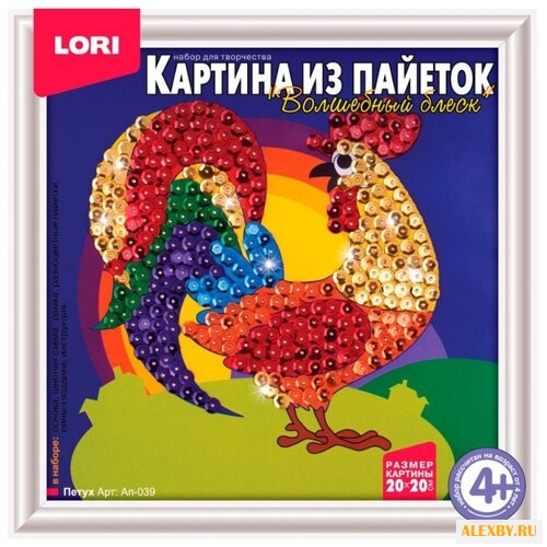 LORI Картина из пайеток Петух