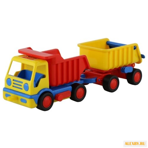 Грузовик Wader Базик с прицепом