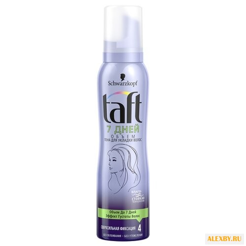 Taft Пена 7 Дней Объем
