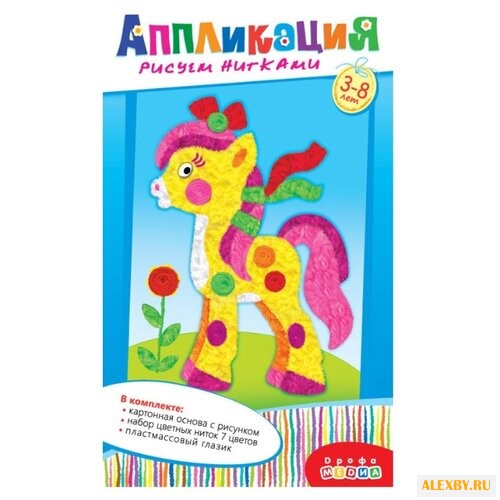 Дрофа-Медиа Рисуем нитками.