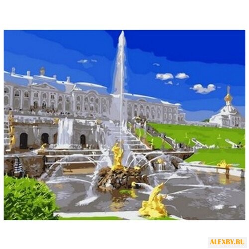 Рыжий кот Картина по номерам