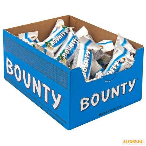 Конфеты Bounty с нежной мякотью