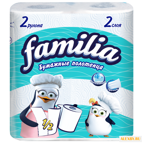 Полотенца бумажные Familia