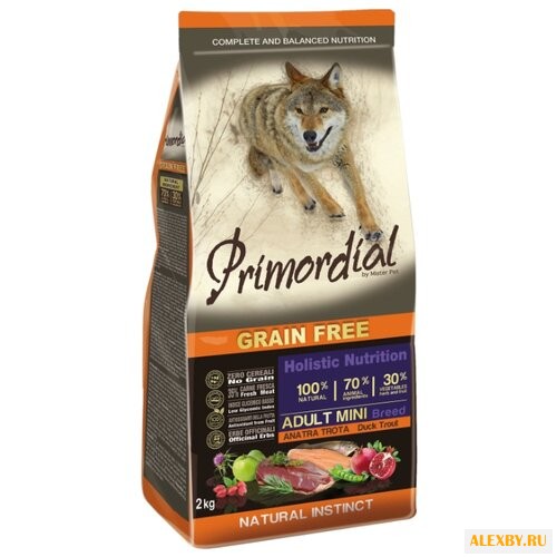Корм для собак Primordial