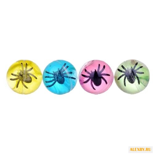 Лизун 1 TOY Паук в шаре Т59100