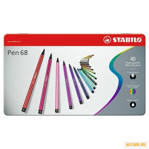 STABILO Фломастеры Pen 68 40