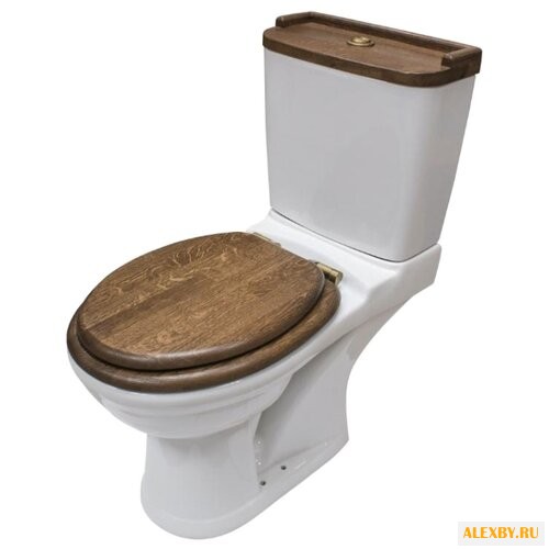 Унитаз Della Boston OAK Bronze