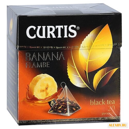 Чай черный Curtis Banana Flambe