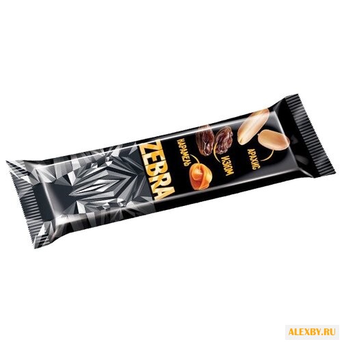 Батончик Zebra вафельный с