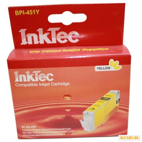 Картридж InkTec BPI-451Y