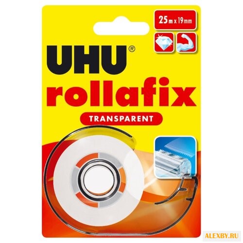 UHU Скотч ROLLAFIX TRANSPARENT