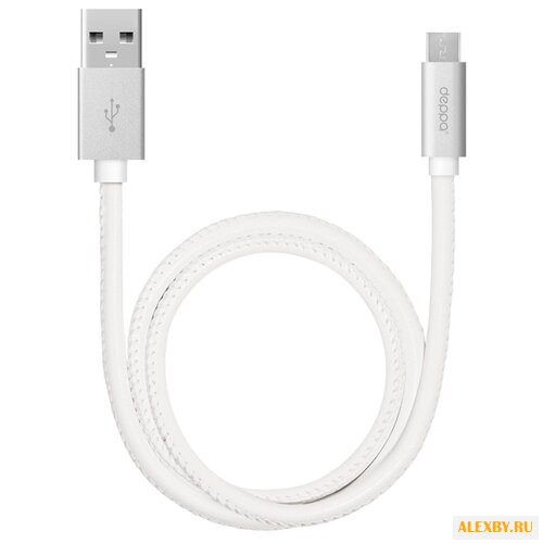 Кабель Deppa Leather USB -