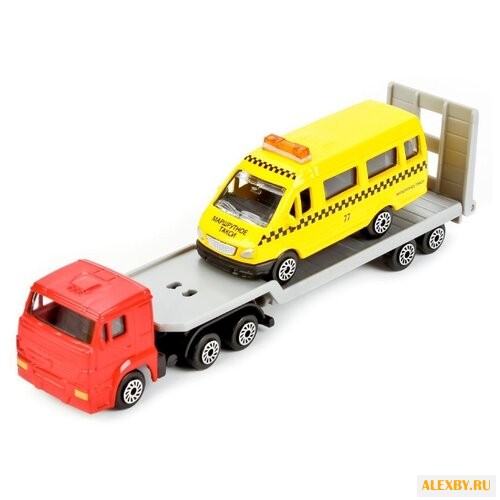 Набор машин ТЕХНОПАРК КамАЗ