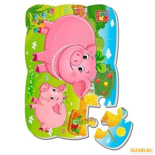 Пазл Vladi Toys Поросенок