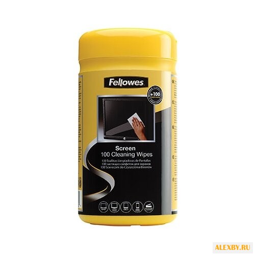 Fellowes Screen Cleaning Wipes