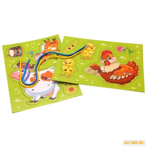 Шнуровка Умка Мамы и малыши